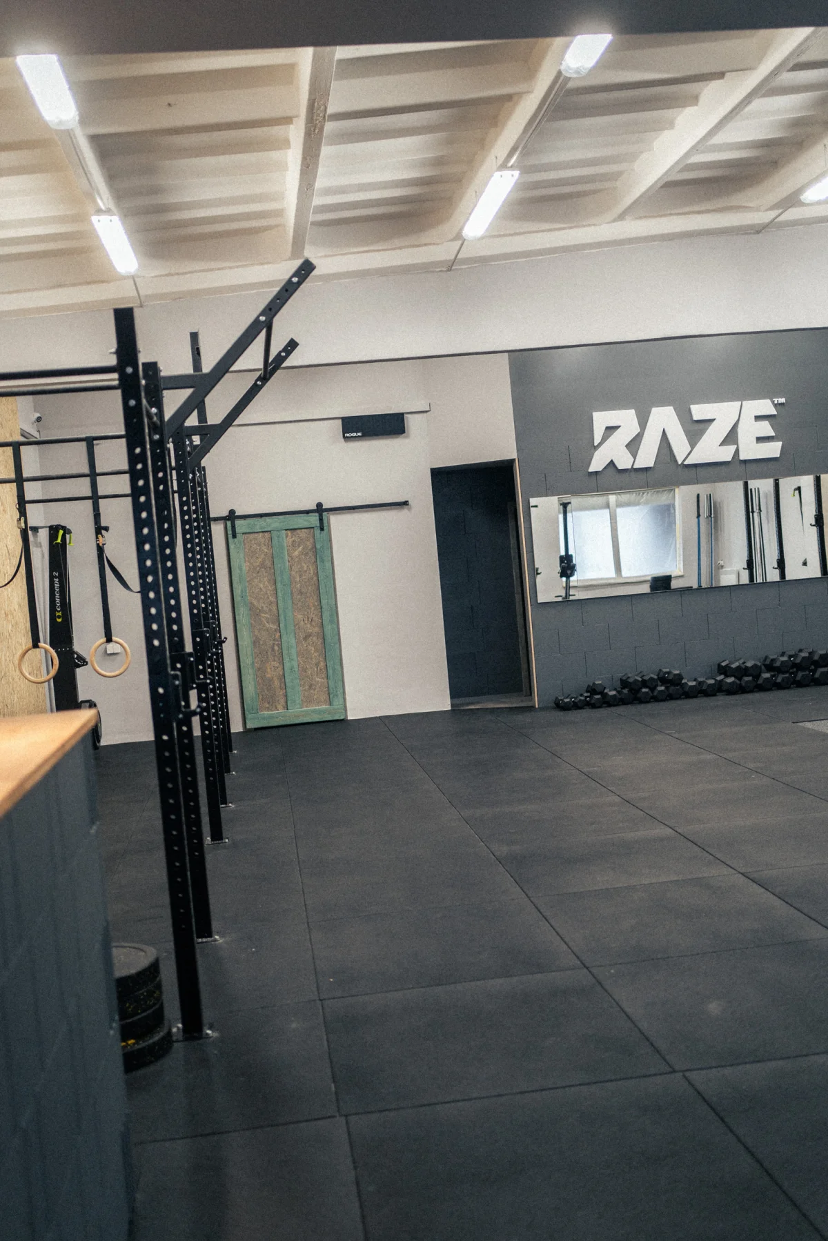 Přes den skoro jako soukromý gym