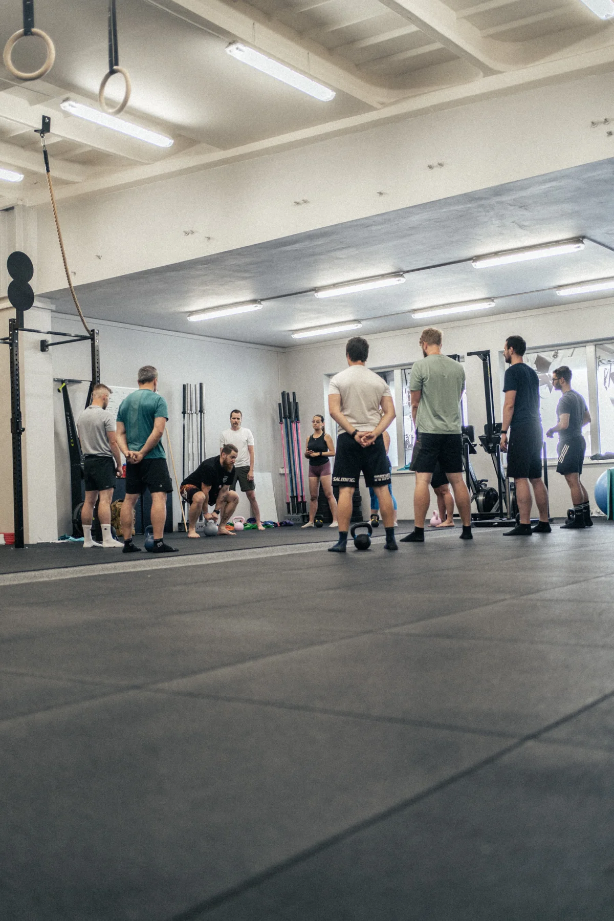 Kettlebell — atmosféra lekce